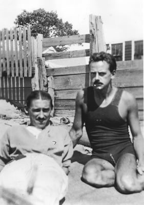 Charles Demuth and Eugene O'Neill in Provincetown 1916